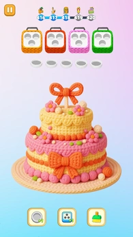 毛线配对3D羊毛拼图1