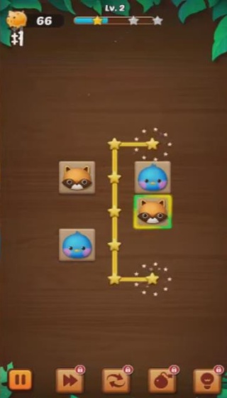 匹配拼图方块连接