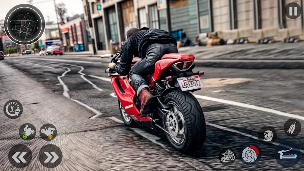 开放世界城市摩托驾驶4