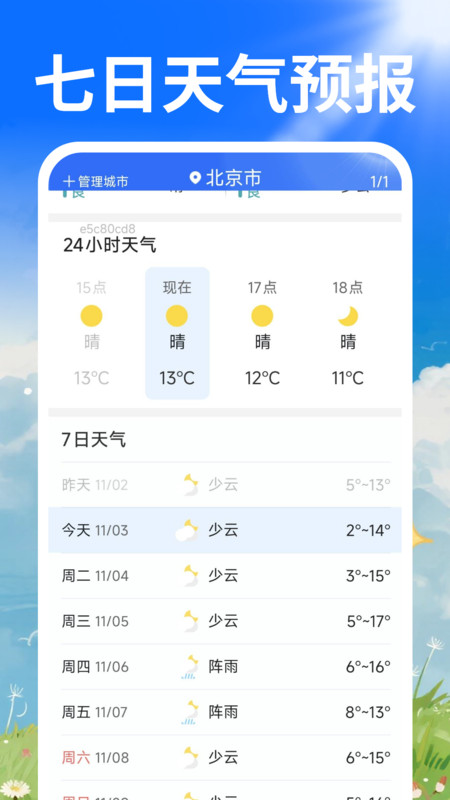 天气预报云3