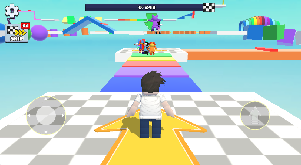 轻松跑酷逃脱奥比