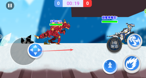 机甲恐龙王者对战