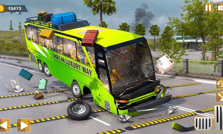 3D高速公路巴士碰撞模拟器1