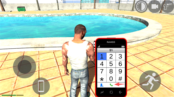 印度驾驶摩托车3D