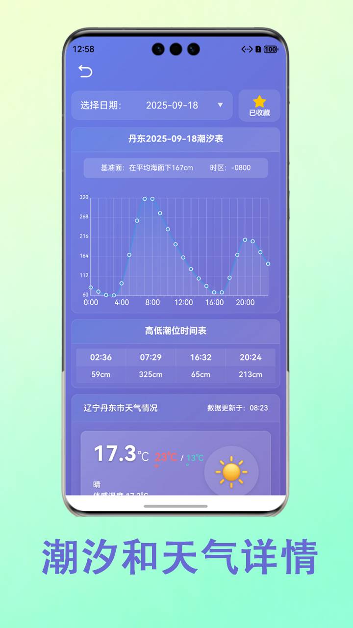 赶海潮汐表4