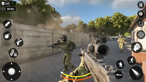 枪战离线射击3D2