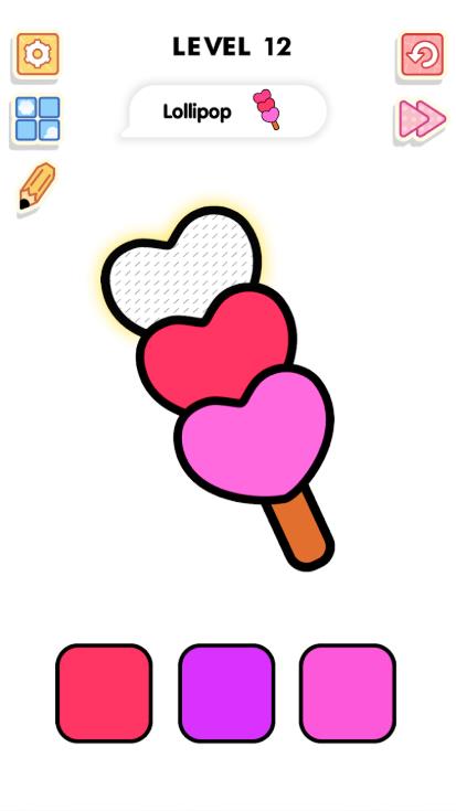 涂色与绘画令人满意的游戏2