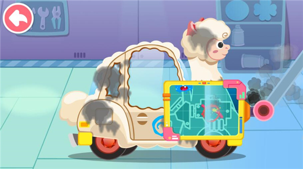宝宝修车店游戏
