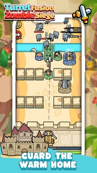 炮塔融合僵尸围城3