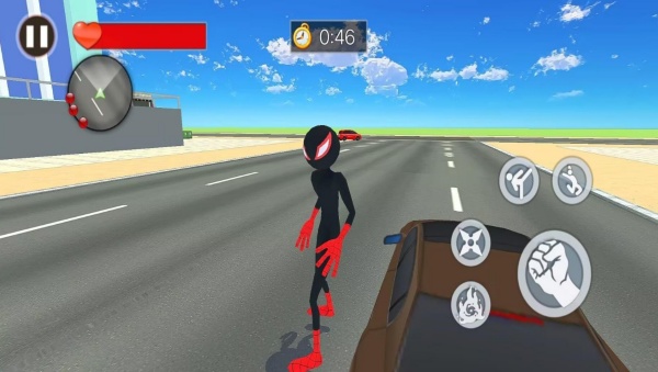 火柴人绳索英雄冒险1