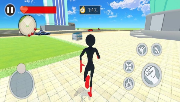 火柴人绳索英雄冒险3