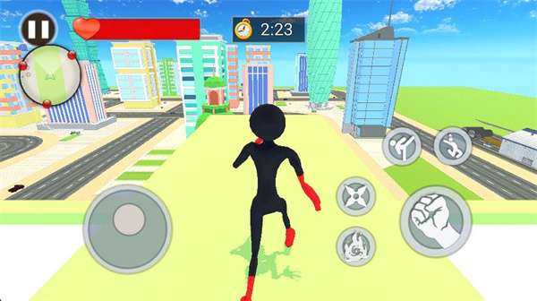 火柴人绳索英雄冒险