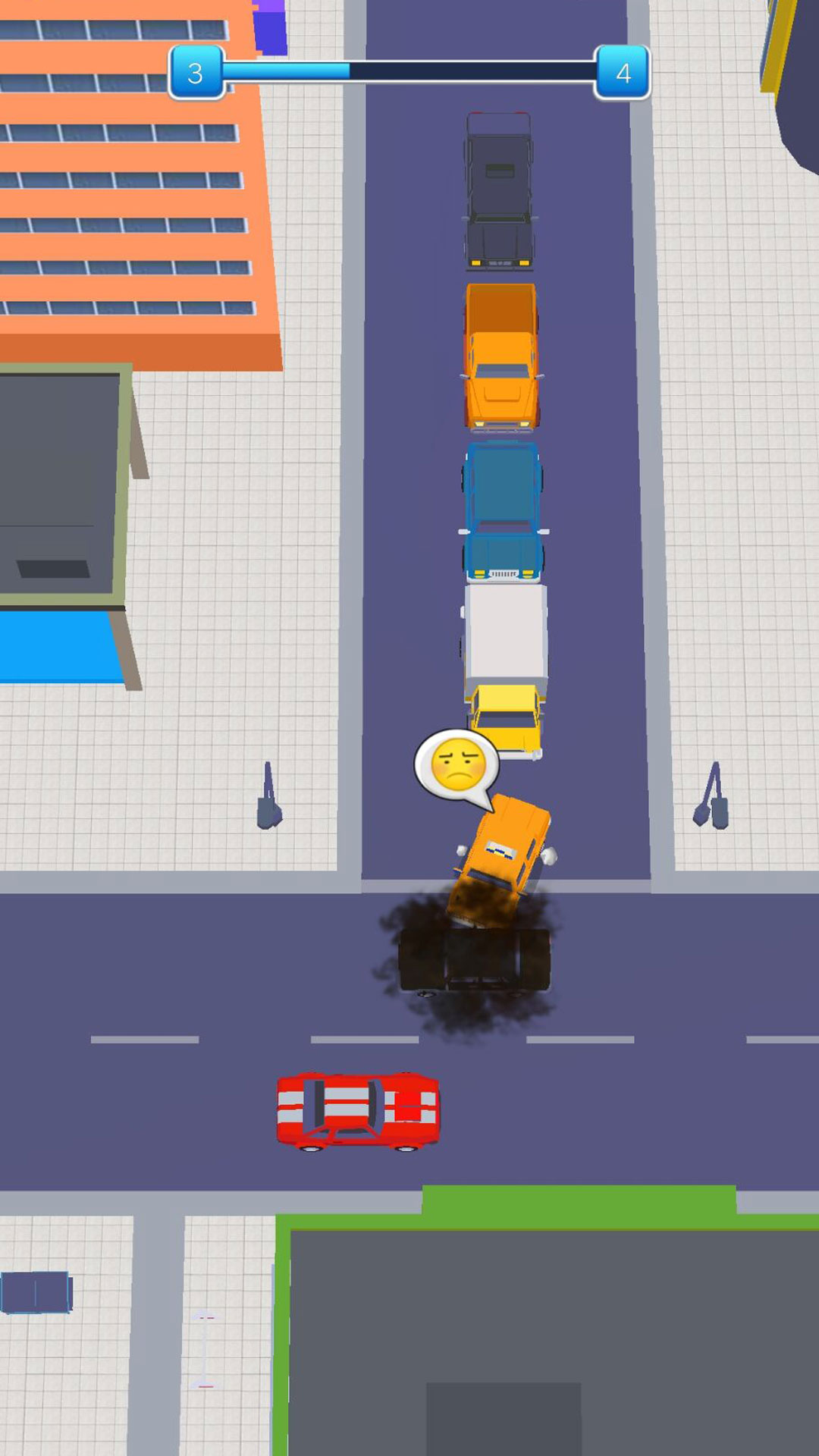 跑酷车神卡通竞速2