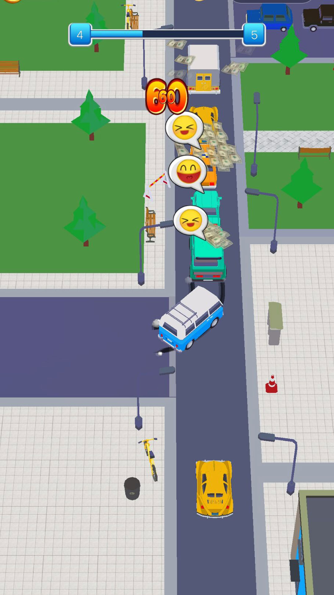 跑酷车神卡通竞速3