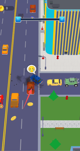 跑酷车神卡通竞速