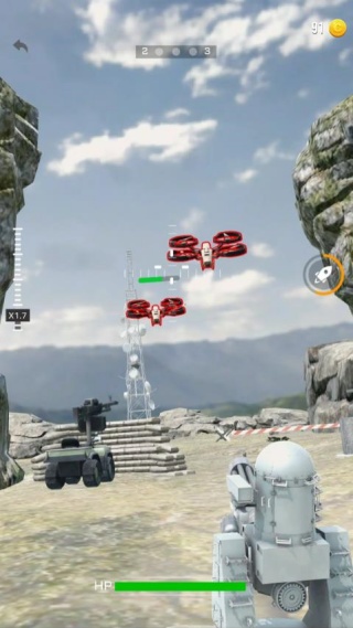 陆基密集阵炮台3