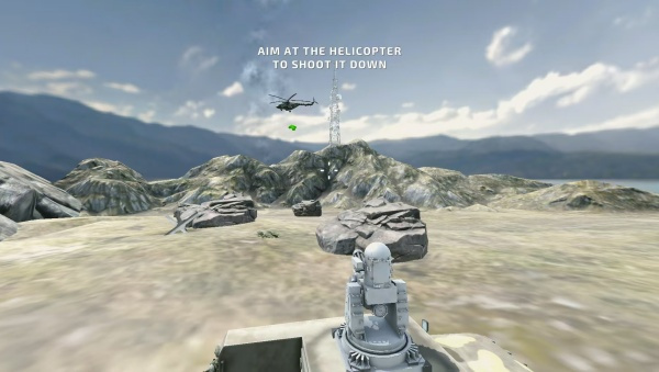 陆基密集阵炮台