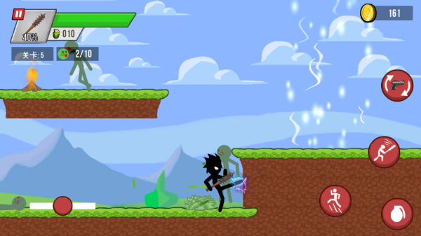 火柴人狂揍僵尸