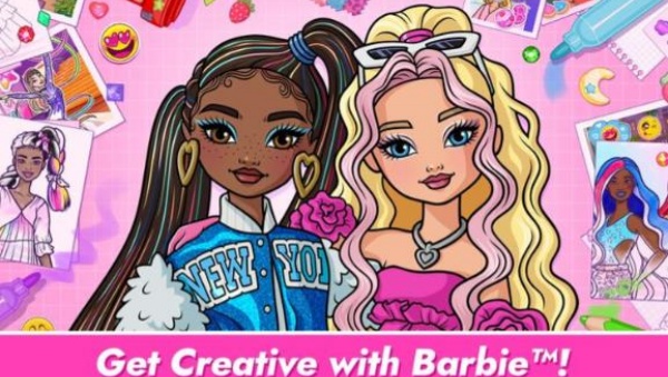 芭比娃娃色彩创作1