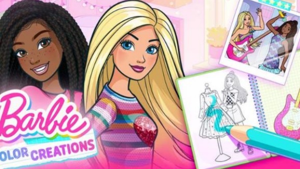 芭比娃娃色彩创作2