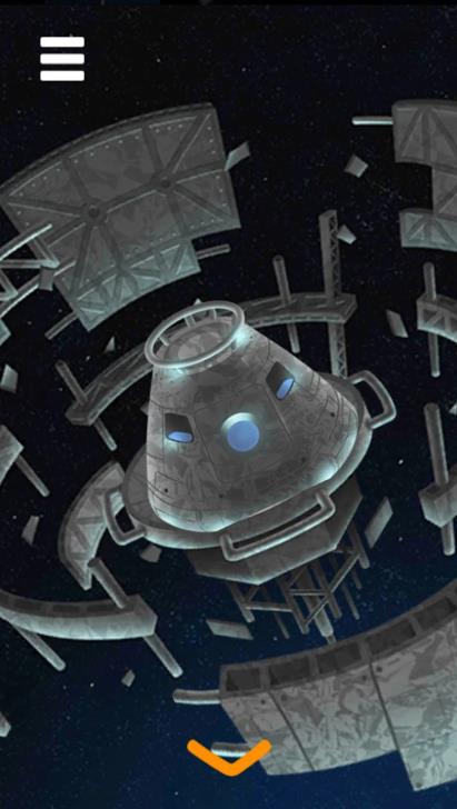 逃脱游戏ALONE漂浮在太空垃圾中的房间3