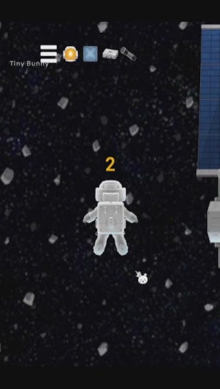 逃脱游戏ALONE漂浮在太空垃圾中的房间