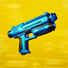 赛博都市霓虹机器人