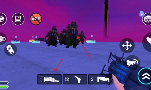 赛博都市霓虹机器人