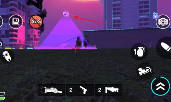 赛博都市霓虹机器人