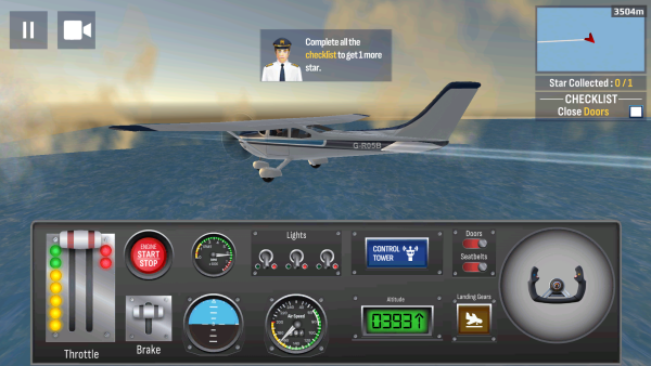 专业飞机飞行模拟器