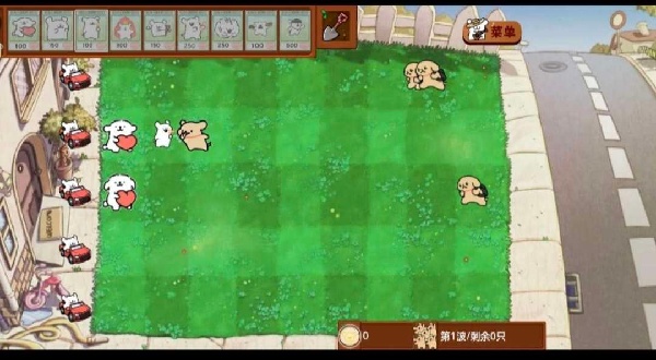 小白大战小鸡毛