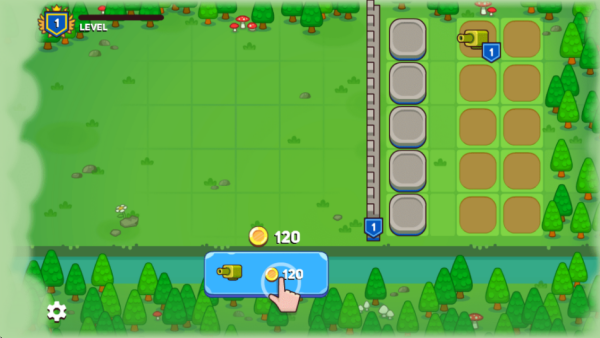 合并加农炮小鸡防御