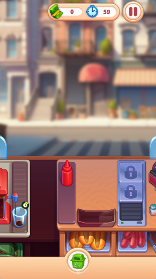 我的小摊太火爆