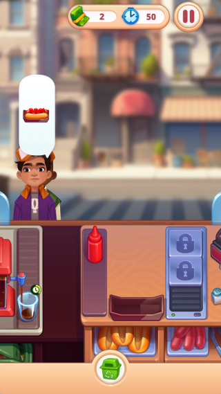 我的小摊太火爆