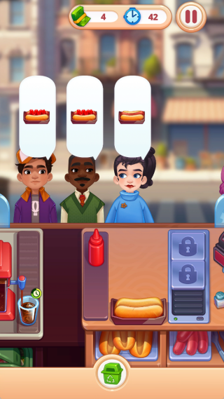 我的小摊太火爆