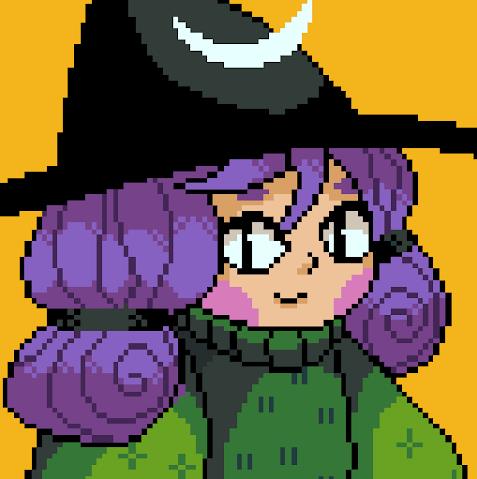 万圣节像素药水店