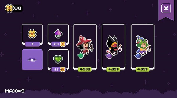 万圣节像素药水店