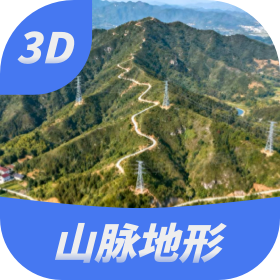 堪舆山水卫星地图