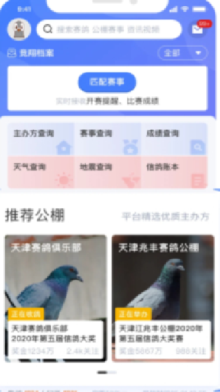 信鸽纵横管理端