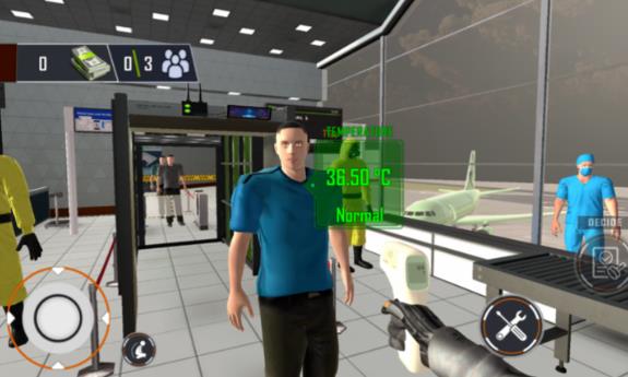 机场隔离区安检模拟器3