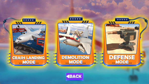 飞机坠毁着陆模拟器