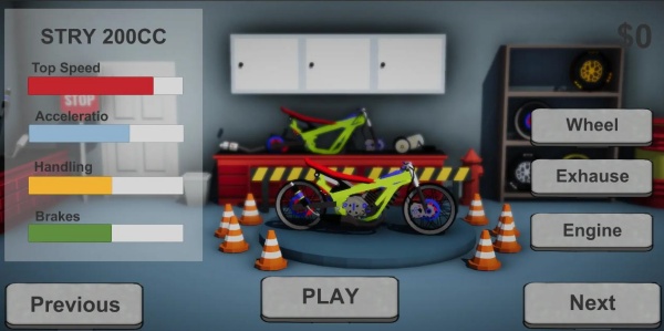 改装摩托车极速赛