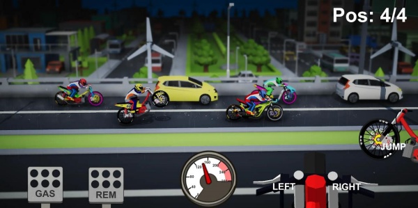 改装摩托车极速赛