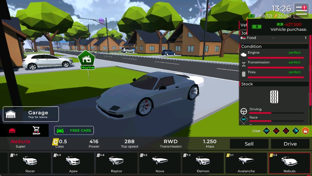 汽车LP极限驾驶