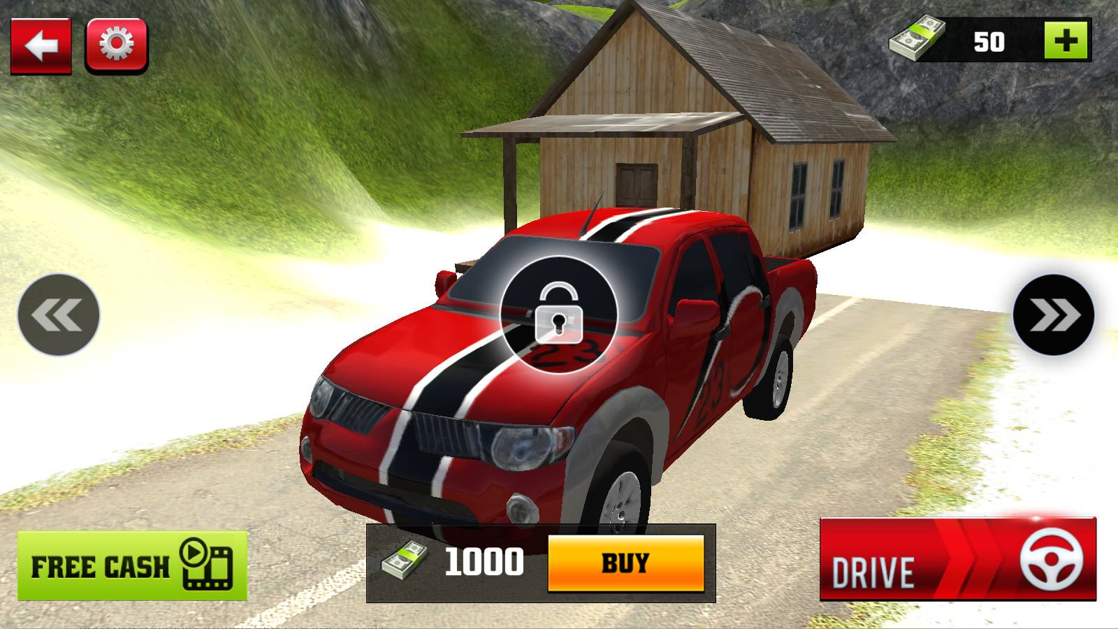 越野皮卡车驾驶模拟器3