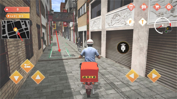 日本邮递员摩托车模拟长崎篇