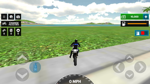 警察摩托城市驾驶3