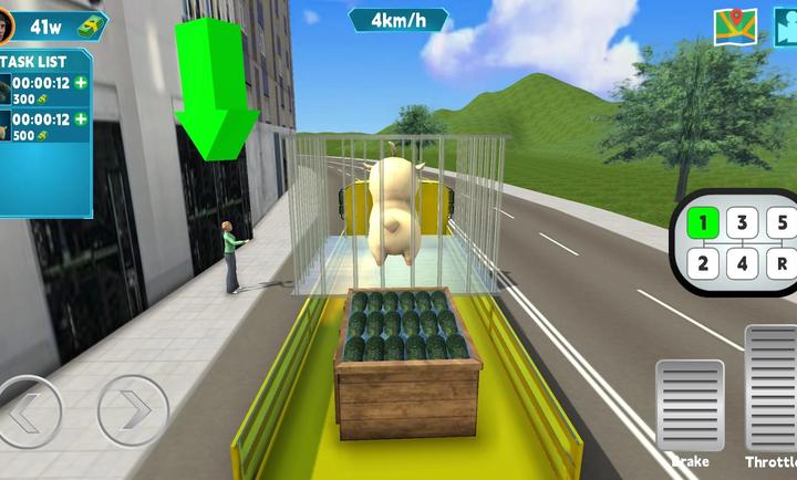 开车拉货我贼63