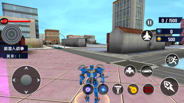 机甲城市战场