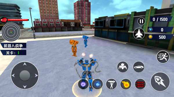 机甲城市战场